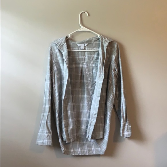 small grey and white flannel - Picture 2 of 2